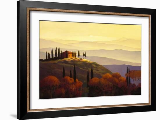 Tuscan Sunrise-Max Hayslette-Framed Giclee Print