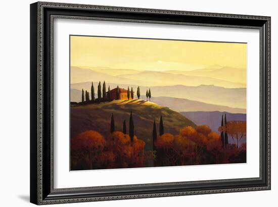 Tuscan Sunrise-Max Hayslette-Framed Giclee Print