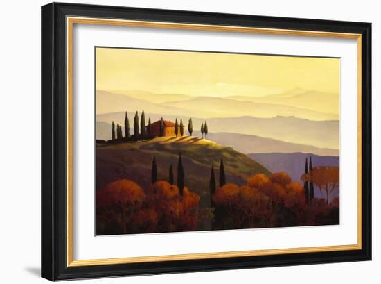 Tuscan Sunrise-Max Hayslette-Framed Giclee Print