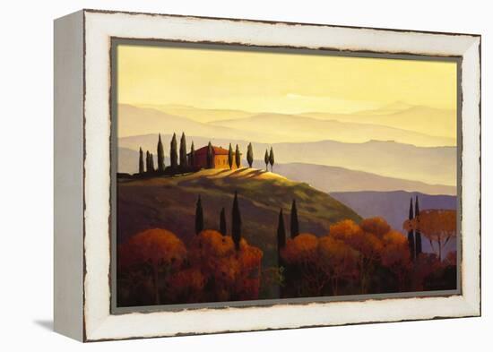 Tuscan Sunrise-Max Hayslette-Framed Premier Image Canvas