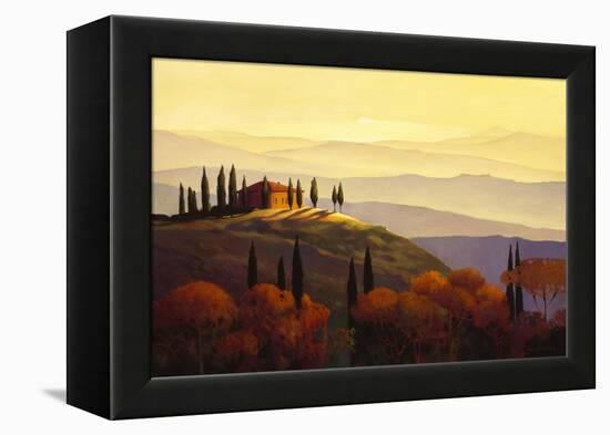 Tuscan Sunrise-Max Hayslette-Framed Premier Image Canvas