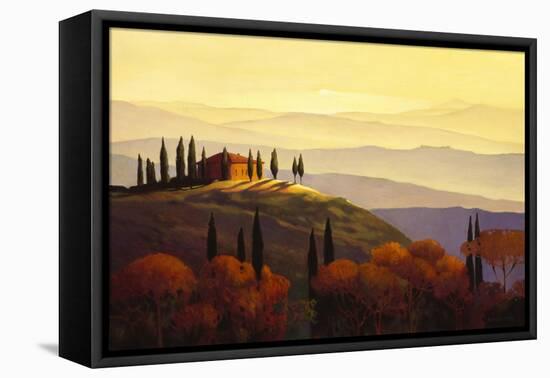 Tuscan Sunrise-Max Hayslette-Framed Premier Image Canvas