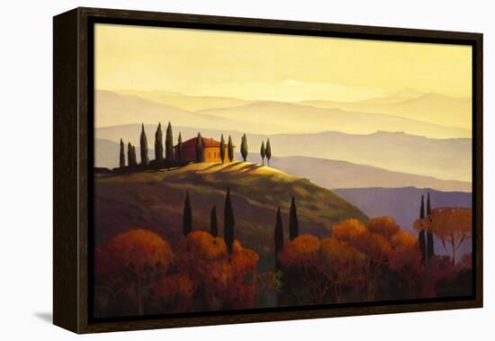 Tuscan Sunrise-Max Hayslette-Framed Premier Image Canvas