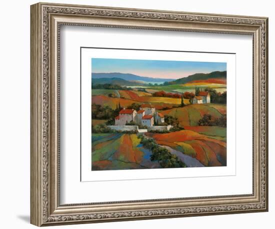 Tuscan Sunrise-unknown Chun-Framed Art Print