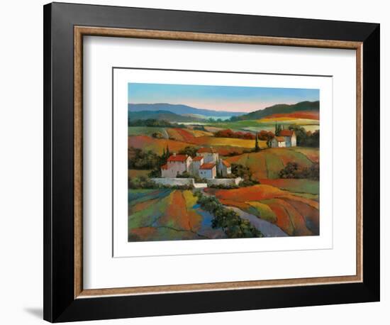 Tuscan Sunrise-unknown Chun-Framed Art Print