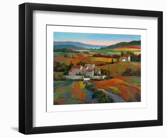 Tuscan Sunrise-unknown Chun-Framed Art Print