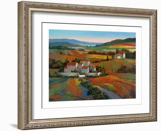 Tuscan Sunrise-unknown Chun-Framed Art Print