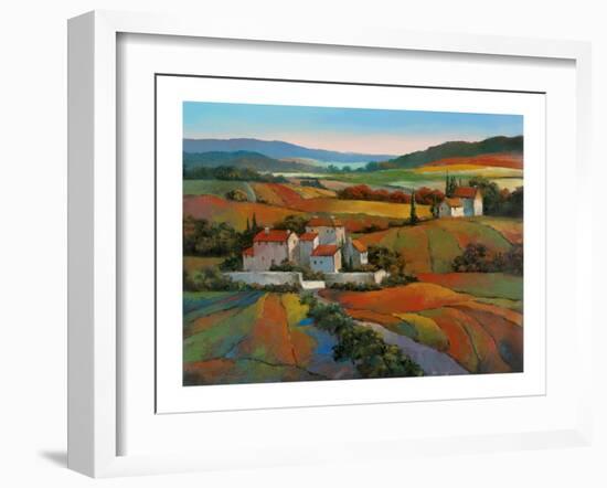 Tuscan Sunrise-unknown Chun-Framed Art Print