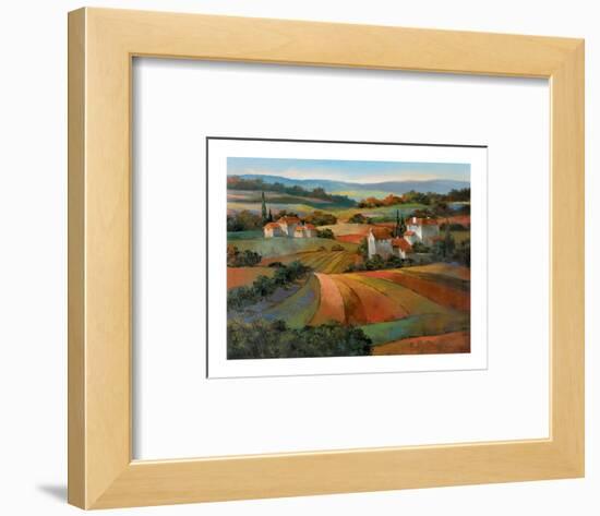 Tuscan Sunset-unknown Chun-Framed Art Print