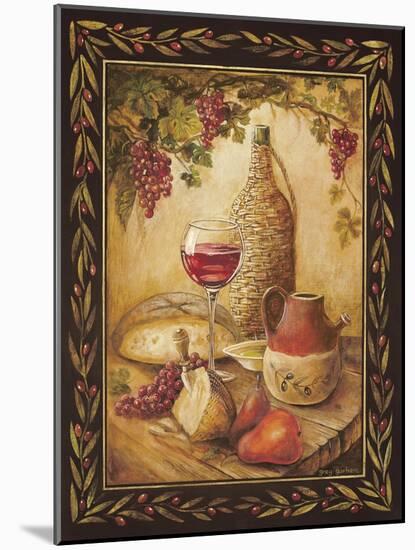 Tuscan Table - Chianti-Gregory Gorham-Mounted Art Print