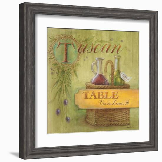 Tuscan Table-Angela Staehling-Framed Art Print