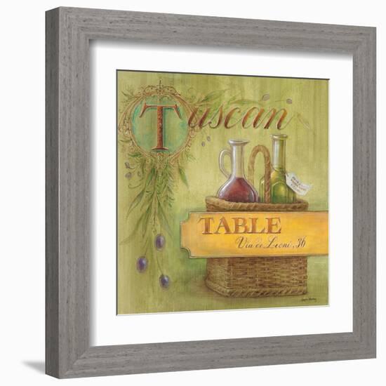 Tuscan Table-Angela Staehling-Framed Art Print