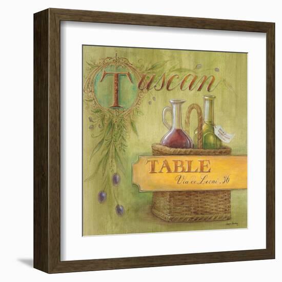 Tuscan Table-Angela Staehling-Framed Art Print