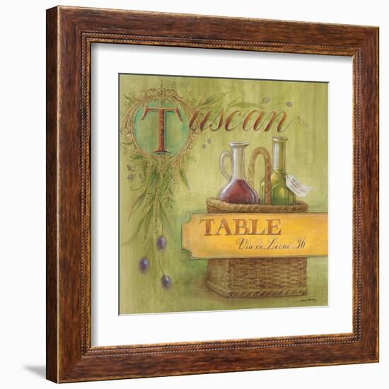 Tuscan Table-Angela Staehling-Framed Art Print