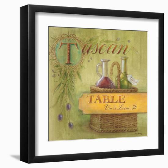 Tuscan Table-Angela Staehling-Framed Art Print