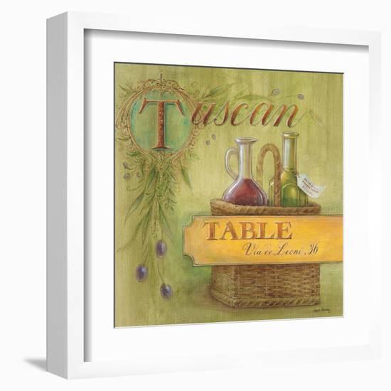 Tuscan Table-Angela Staehling-Framed Art Print