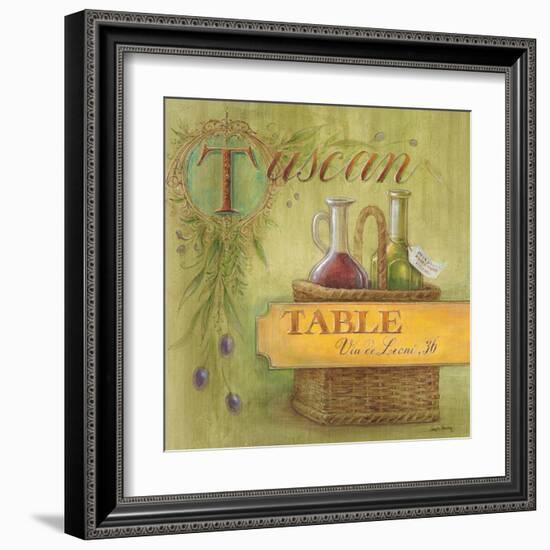 Tuscan Table-Angela Staehling-Framed Art Print