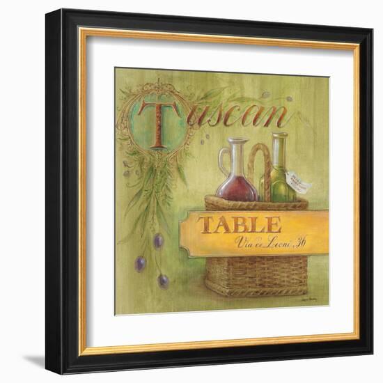 Tuscan Table-Angela Staehling-Framed Art Print