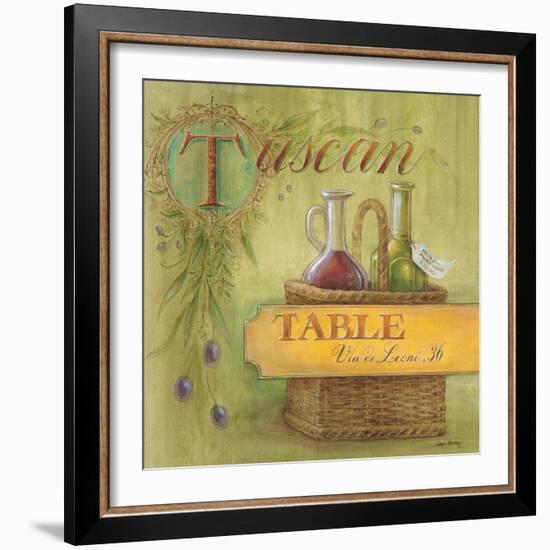 Tuscan Table-Angela Staehling-Framed Art Print