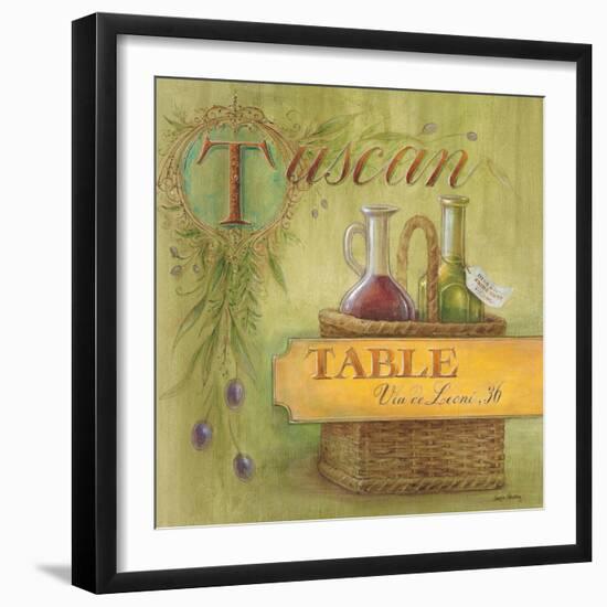 Tuscan Table-Angela Staehling-Framed Art Print