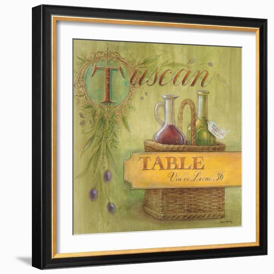 Tuscan Table-Angela Staehling-Framed Art Print
