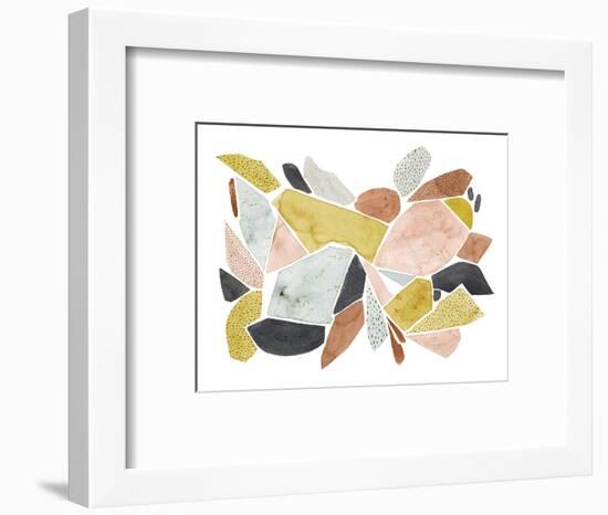 Tuscan Terazzo II-Grace Popp-Framed Art Print