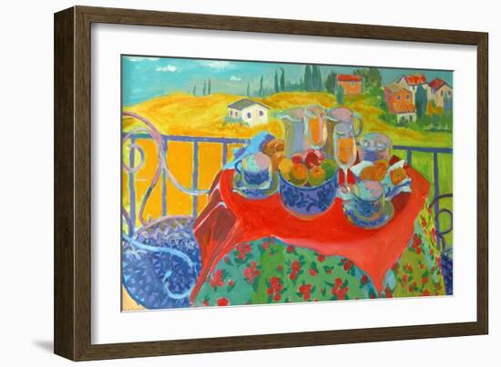 Tuscan Terrace-William Ireland-Framed Giclee Print