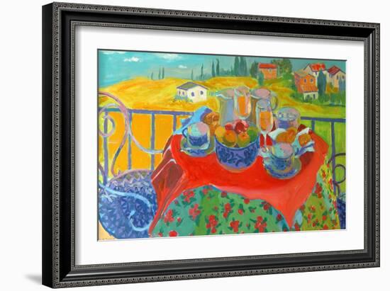 Tuscan Terrace-William Ireland-Framed Giclee Print