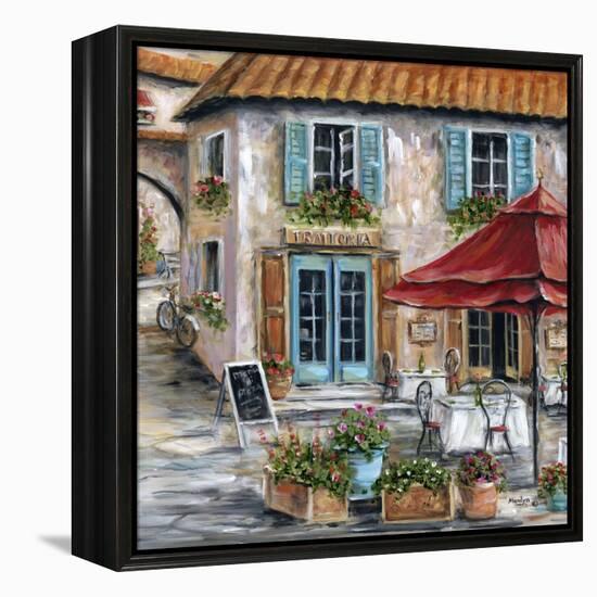 Tuscan Trattoria-Marilyn Dunlap-Framed Stretched Canvas