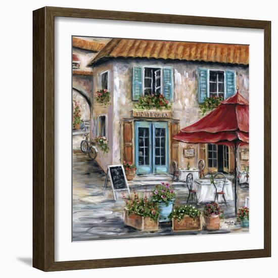 Tuscan Trattoria-Marilyn Dunlap-Framed Art Print