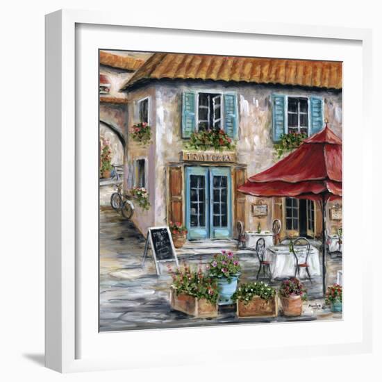 Tuscan Trattoria-Marilyn Dunlap-Framed Art Print