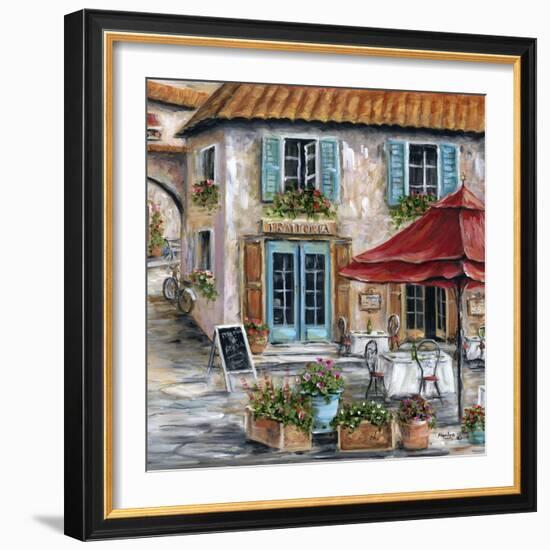 Tuscan Trattoria-Marilyn Dunlap-Framed Art Print