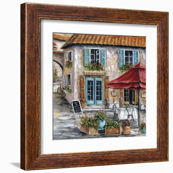 Tuscan Trattoria-Marilyn Dunlap-Framed Art Print