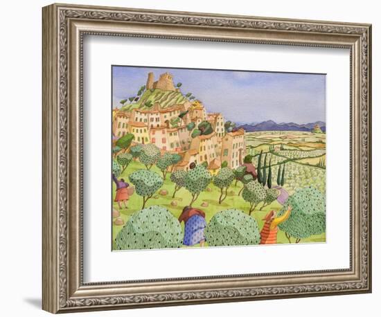 Tuscan Travel, 2009-Victoria Webster-Framed Giclee Print