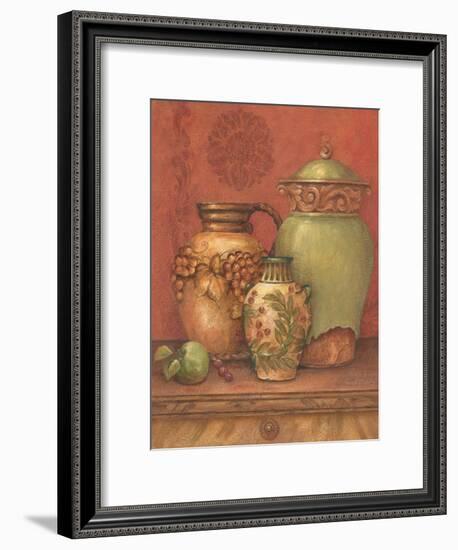 Tuscan Urns II-Pamela Gladding-Framed Art Print