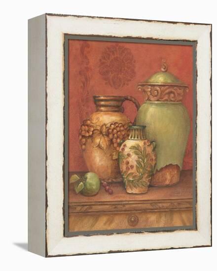 Tuscan Urns II-Pamela Gladding-Framed Stretched Canvas