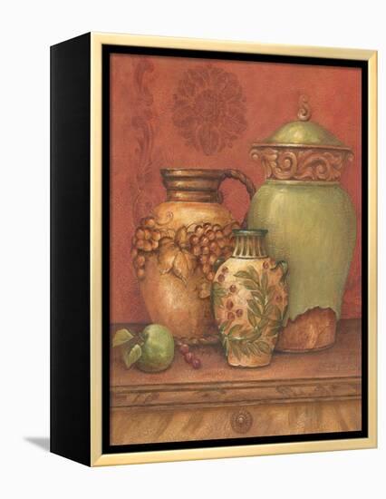 Tuscan Urns II-Pamela Gladding-Framed Stretched Canvas