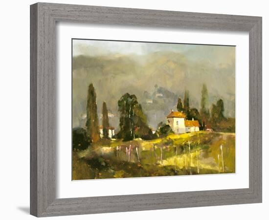 Tuscan Valley-Ted Goerschner-Framed Giclee Print