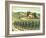 Tuscan Villa and Vineyard-Marilyn Dunlap-Framed Art Print