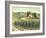 Tuscan Villa and Vineyard-Marilyn Dunlap-Framed Art Print