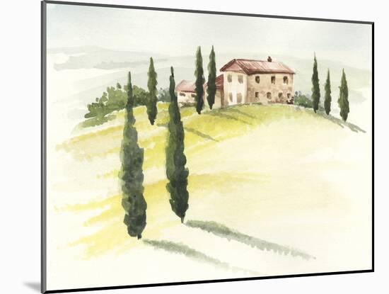 Tuscan Villa I-Jennifer Paxton Parker-Mounted Art Print