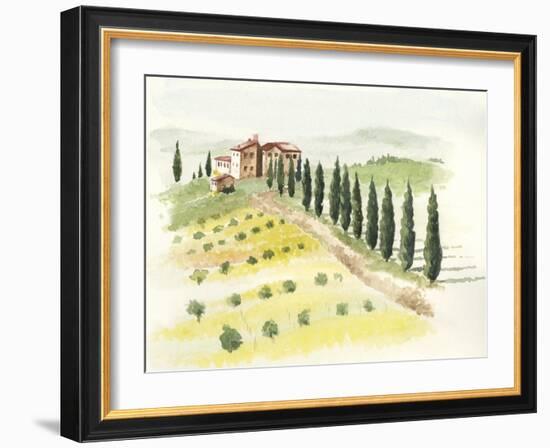 Tuscan Villa II-Jennifer Paxton Parker-Framed Art Print