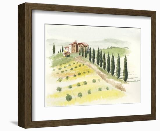 Tuscan Villa II-Jennifer Paxton Parker-Framed Art Print