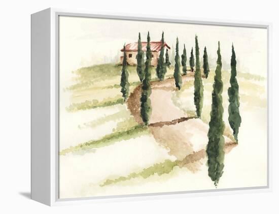 Tuscan Villa III-Jennifer Paxton Parker-Framed Stretched Canvas