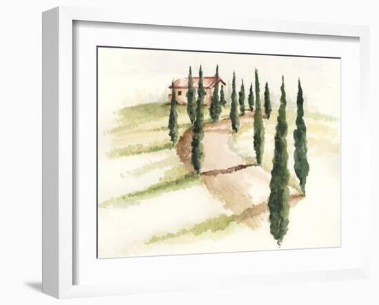 Tuscan Villa III-Jennifer Paxton Parker-Framed Art Print