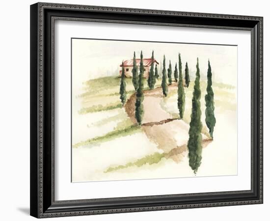 Tuscan Villa III-Jennifer Paxton Parker-Framed Art Print