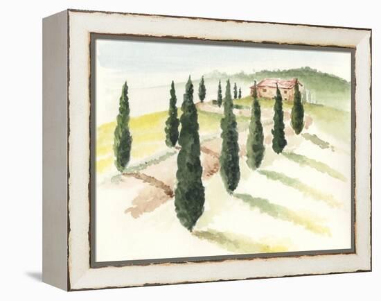 Tuscan Villa IV-Jennifer Paxton Parker-Framed Stretched Canvas