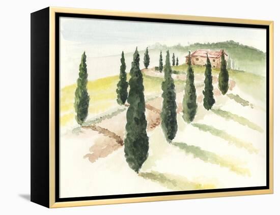 Tuscan Villa IV-Jennifer Paxton Parker-Framed Stretched Canvas