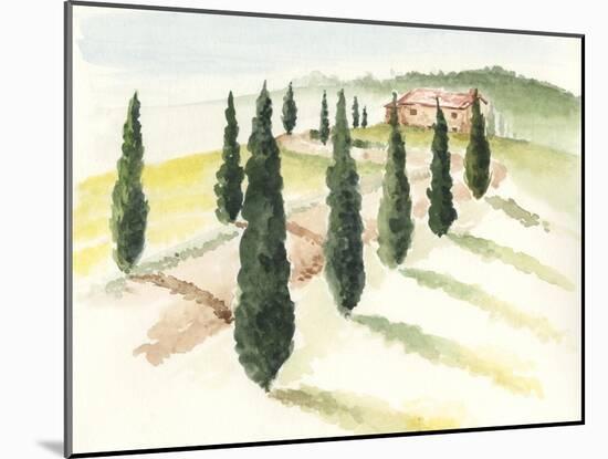 Tuscan Villa IV-Jennifer Paxton Parker-Mounted Art Print