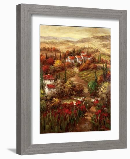 Tuscan Village-Hulsey-Framed Art Print